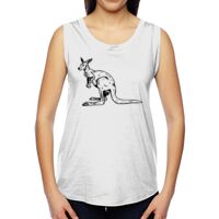 Ladies' Muscle Cotton Modal T-Shirt Thumbnail