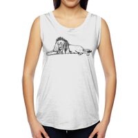 Ladies' Muscle Cotton Modal T-Shirt Thumbnail