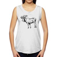 Ladies' Muscle Cotton Modal T-Shirt Thumbnail