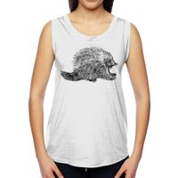 Ladies' Muscle Cotton Modal T-Shirt Thumbnail