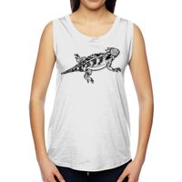 Ladies' Muscle Cotton Modal T-Shirt Thumbnail