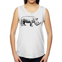 Ladies' Muscle Cotton Modal T-Shirt Thumbnail