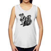 Ladies' Muscle Cotton Modal T-Shirt Thumbnail