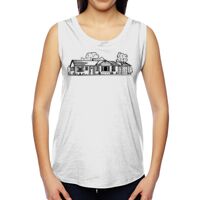 Ladies' Muscle Cotton Modal T-Shirt Thumbnail