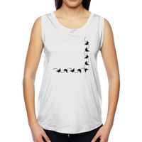 Ladies' Muscle Cotton Modal T-Shirt Thumbnail