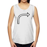 Ladies' Muscle Cotton Modal T-Shirt Thumbnail