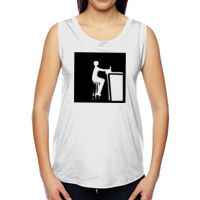 Ladies' Muscle Cotton Modal T-Shirt Thumbnail