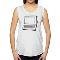 Ladies' Muscle Cotton Modal T-Shirt Thumbnail