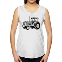 Ladies' Muscle Cotton Modal T-Shirt Thumbnail