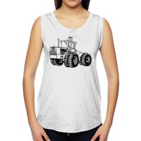 Ladies' Muscle Cotton Modal T-Shirt Thumbnail