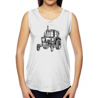 Ladies' Muscle Cotton Modal T-Shirt Thumbnail