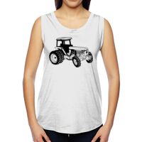 Ladies' Muscle Cotton Modal T-Shirt Thumbnail