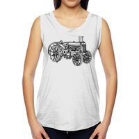 Ladies' Muscle Cotton Modal T-Shirt Thumbnail