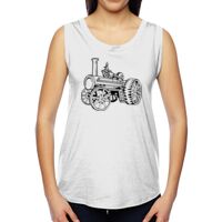 Ladies' Muscle Cotton Modal T-Shirt Thumbnail