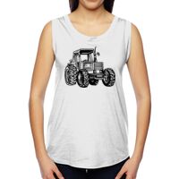 Ladies' Muscle Cotton Modal T-Shirt Thumbnail