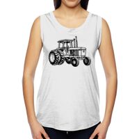 Ladies' Muscle Cotton Modal T-Shirt Thumbnail