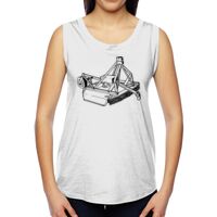 Ladies' Muscle Cotton Modal T-Shirt Thumbnail