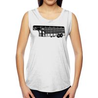 Ladies' Muscle Cotton Modal T-Shirt Thumbnail