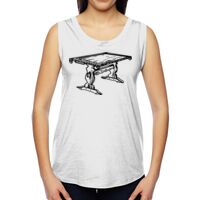 Ladies' Muscle Cotton Modal T-Shirt Thumbnail