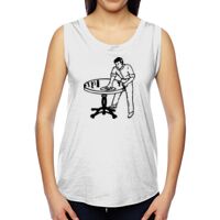 Ladies' Muscle Cotton Modal T-Shirt Thumbnail