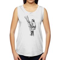 Ladies' Muscle Cotton Modal T-Shirt Thumbnail