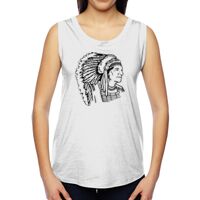 Ladies' Muscle Cotton Modal T-Shirt Thumbnail