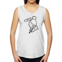 Ladies' Muscle Cotton Modal T-Shirt Thumbnail