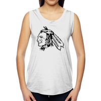 Ladies' Muscle Cotton Modal T-Shirt Thumbnail