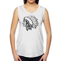 Ladies' Muscle Cotton Modal T-Shirt Thumbnail