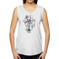 Ladies' Muscle Cotton Modal T-Shirt Thumbnail