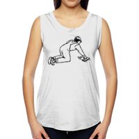 Ladies' Muscle Cotton Modal T-Shirt Thumbnail