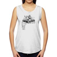 Ladies' Muscle Cotton Modal T-Shirt Thumbnail