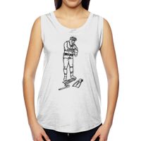 Ladies' Muscle Cotton Modal T-Shirt Thumbnail