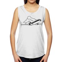 Ladies' Muscle Cotton Modal T-Shirt Thumbnail