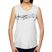 Ladies' Muscle Cotton Modal T-Shirt Thumbnail