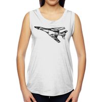 Ladies' Muscle Cotton Modal T-Shirt Thumbnail