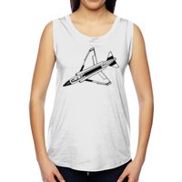 Ladies' Muscle Cotton Modal T-Shirt Thumbnail