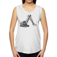 Ladies' Muscle Cotton Modal T-Shirt Thumbnail