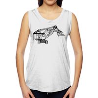 Ladies' Muscle Cotton Modal T-Shirt Thumbnail