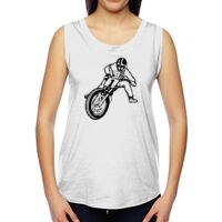 Ladies' Muscle Cotton Modal T-Shirt Thumbnail