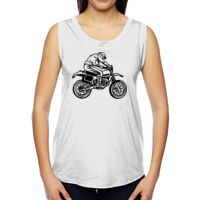 Ladies' Muscle Cotton Modal T-Shirt Thumbnail