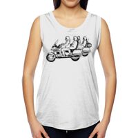 Ladies' Muscle Cotton Modal T-Shirt Thumbnail