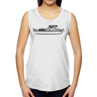 Ladies' Muscle Cotton Modal T-Shirt Thumbnail