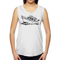 Ladies' Muscle Cotton Modal T-Shirt Thumbnail