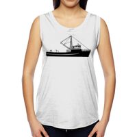 Ladies' Muscle Cotton Modal T-Shirt Thumbnail