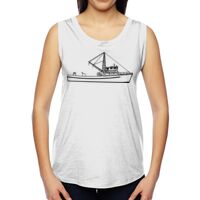 Ladies' Muscle Cotton Modal T-Shirt Thumbnail