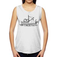 Ladies' Muscle Cotton Modal T-Shirt Thumbnail