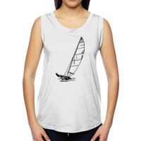 Ladies' Muscle Cotton Modal T-Shirt Thumbnail