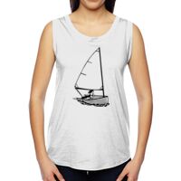 Ladies' Muscle Cotton Modal T-Shirt Thumbnail