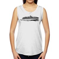 Ladies' Muscle Cotton Modal T-Shirt Thumbnail